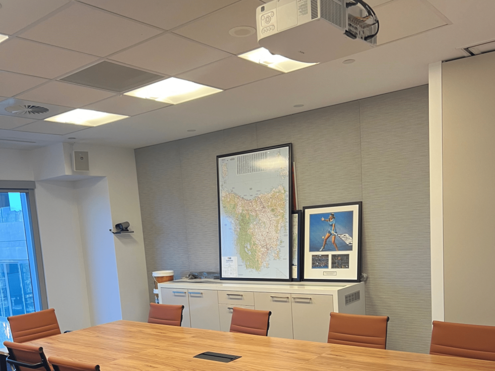 Rabo Bank Boardroom 2 Office Fitout Winstar DMS Electrical Project